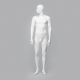 Miesten vaatemallinukke